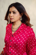 Rani Pink Bandhani Shirt