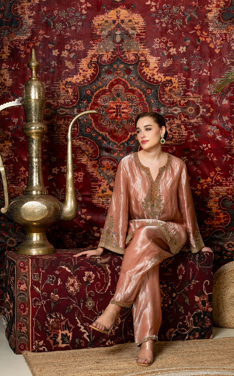 Rose Whisper Kurta Set