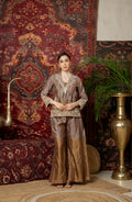 Serein Tissue Embroidered Jacket Set