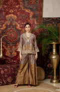 Serein Tissue Embroidered Jacket Set