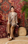 Serein Tissue Embroidered Jacket Set