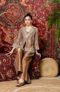 Serein Tissue Embroidered Jacket Set
