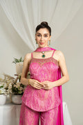 Blush Pink Brocade Kurta Set with Dupatta