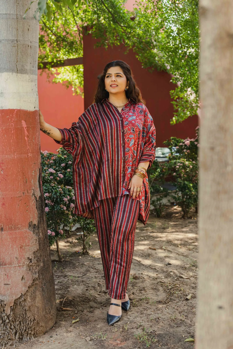 Carmine Co-ord Set