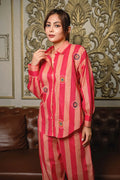 Sun Pop Stripe Cotton Shirt