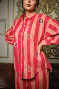 Sun Pop Stripe Cotton Shirt