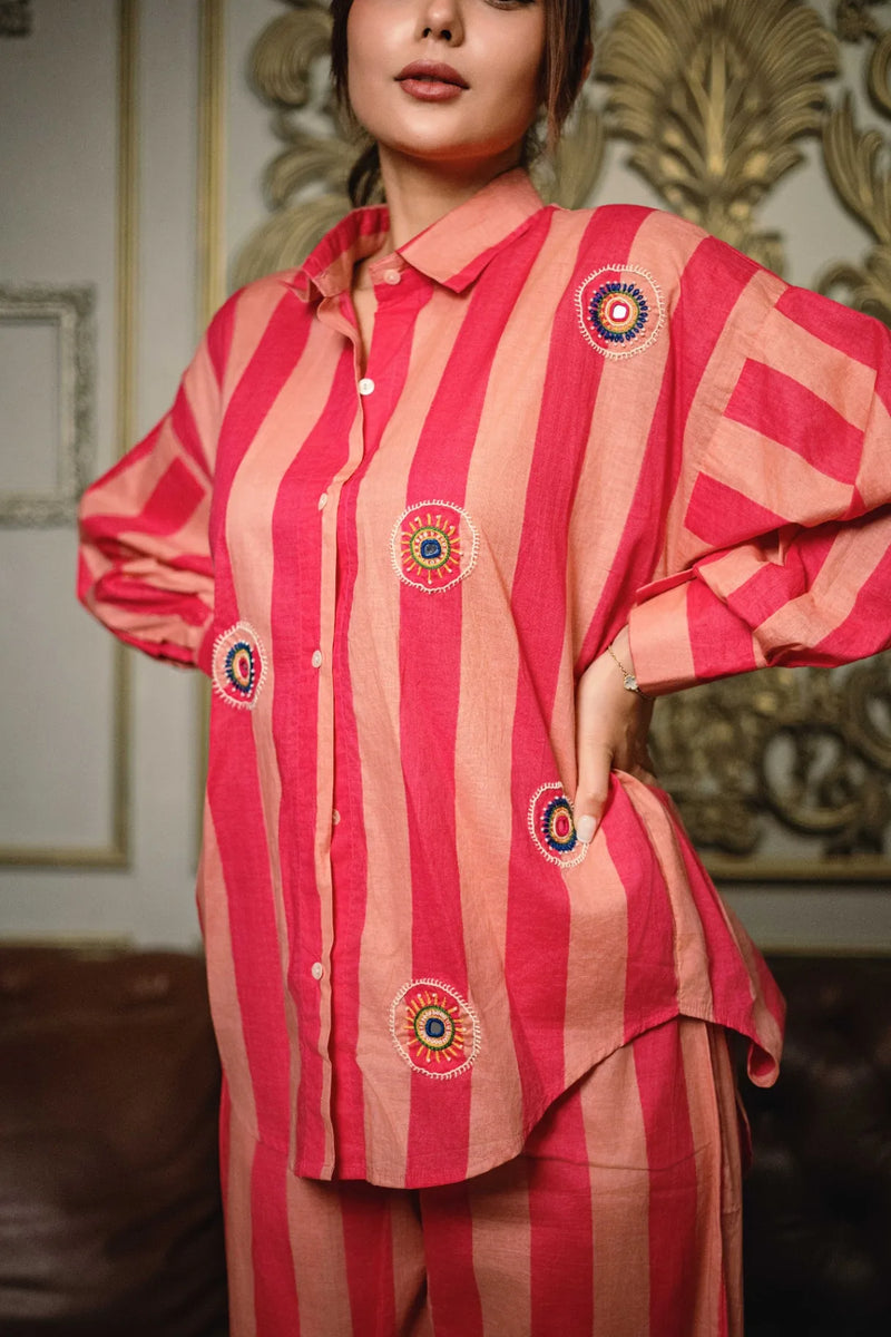 Sun Pop Stripe Co-ord Set