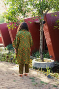 Pine Green Kaftan Set