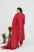 Rumi Red kurta set with Dupatta