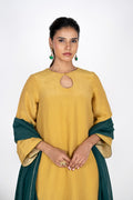 Meher Mustard Kurta Set With Dupatta