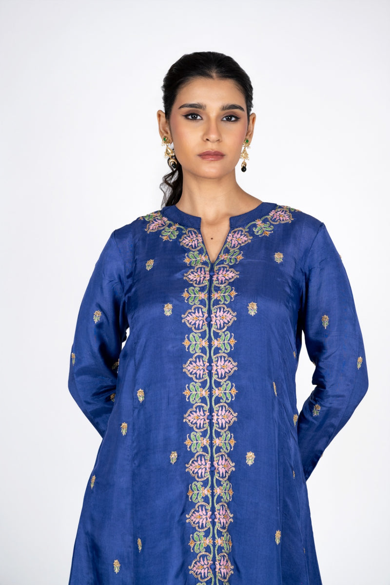 Salvia Purple Kurta set