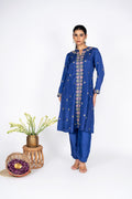 Salvia Purple Kurta set