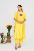 Yellow Gulnaar kurta set