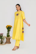 Yellow Gulnaar kurta set