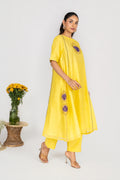 Yellow Gulnaar kurta set