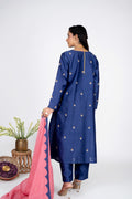 Eraya Blush Chanderi kurta set with Dupatta