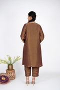 Zareen Bronze Kurta Set