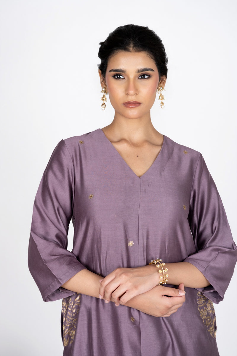 Rivaayat Mauve kurta set