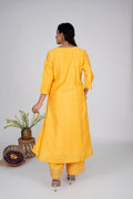Miorah Yellow Kurta Set