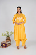 Miorah Yellow Kurta Set