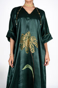 Dahlia Green Kaftan set