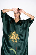 Dahlia Green Kaftan
