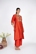 Aurelia Orange Kurta set