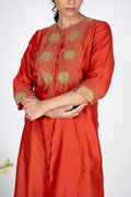 Aurelia Orange Kurta set