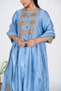 Aasmani Sunflower Kurta set