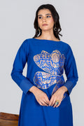 Iris Flower Kurta set