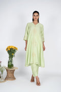 Svam Green Kurta Set