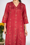 Rumi Red kurta set