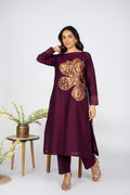Mulberry Flower Kurta Set