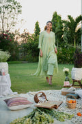 Svam Green Kurta Set with Dupatta