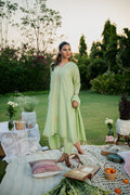 Svam Green Kurta Set with Dupatta