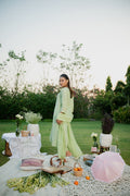 Svam Green Kurta Set with Dupatta