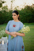 Blue Gulnaar kurta set