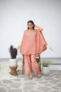 Nayra Peach Co-ord Set