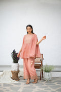 Nayra Peach Co-ord Set