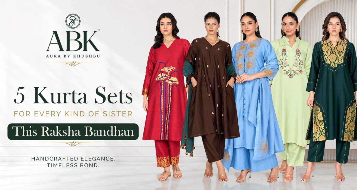 5 Kurta Sets for Every Kind of Sister This Raksha Bandhan