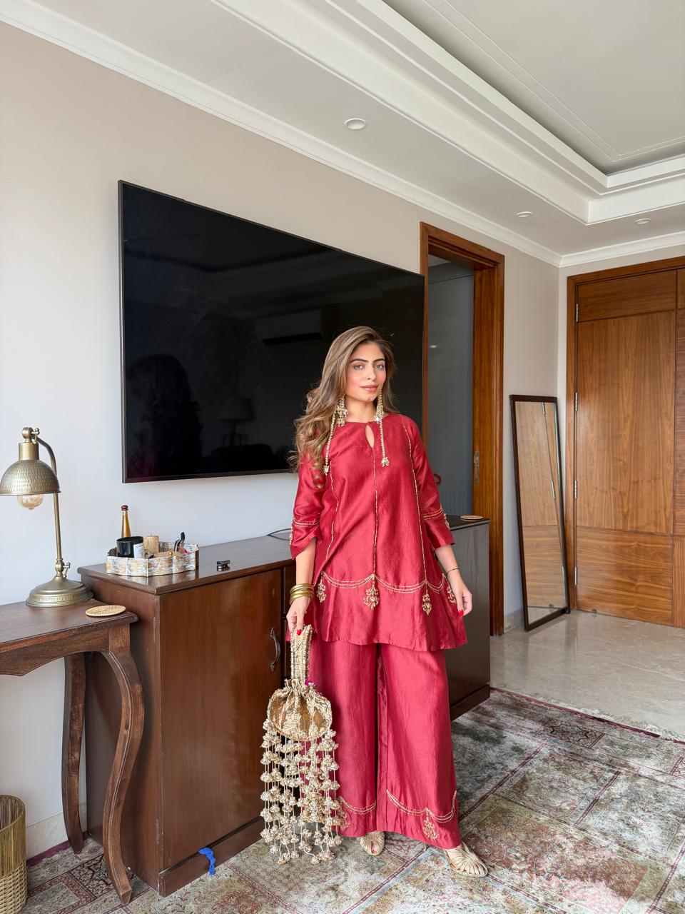Raktika Sindhoori Tunic set