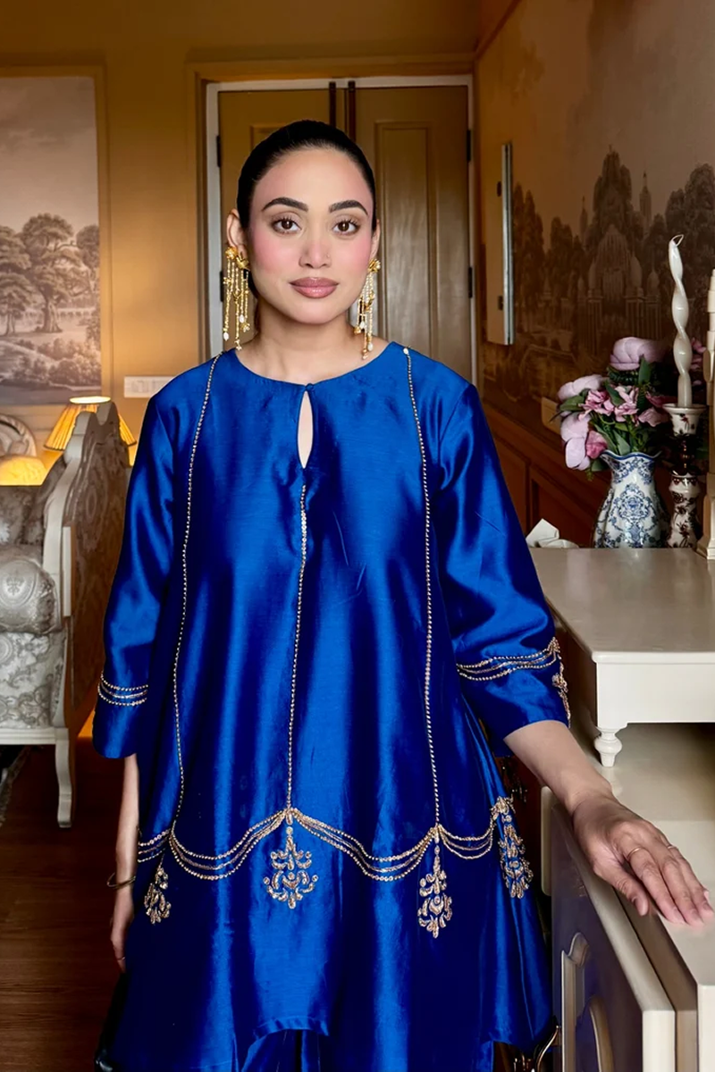 Zivah Chanderi Tunic Set